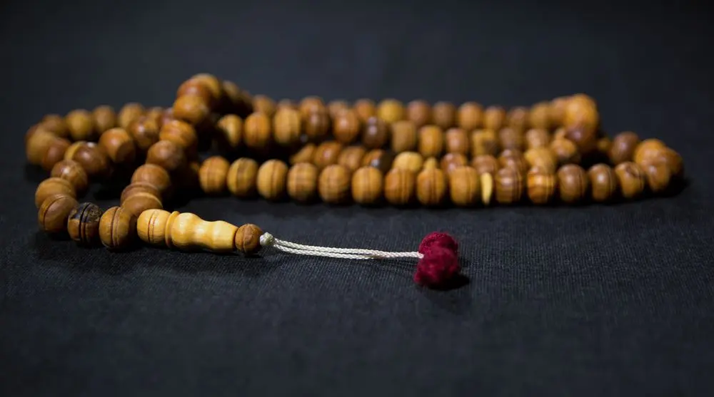 Chapelet de prière en bois, pour les prières et invocations